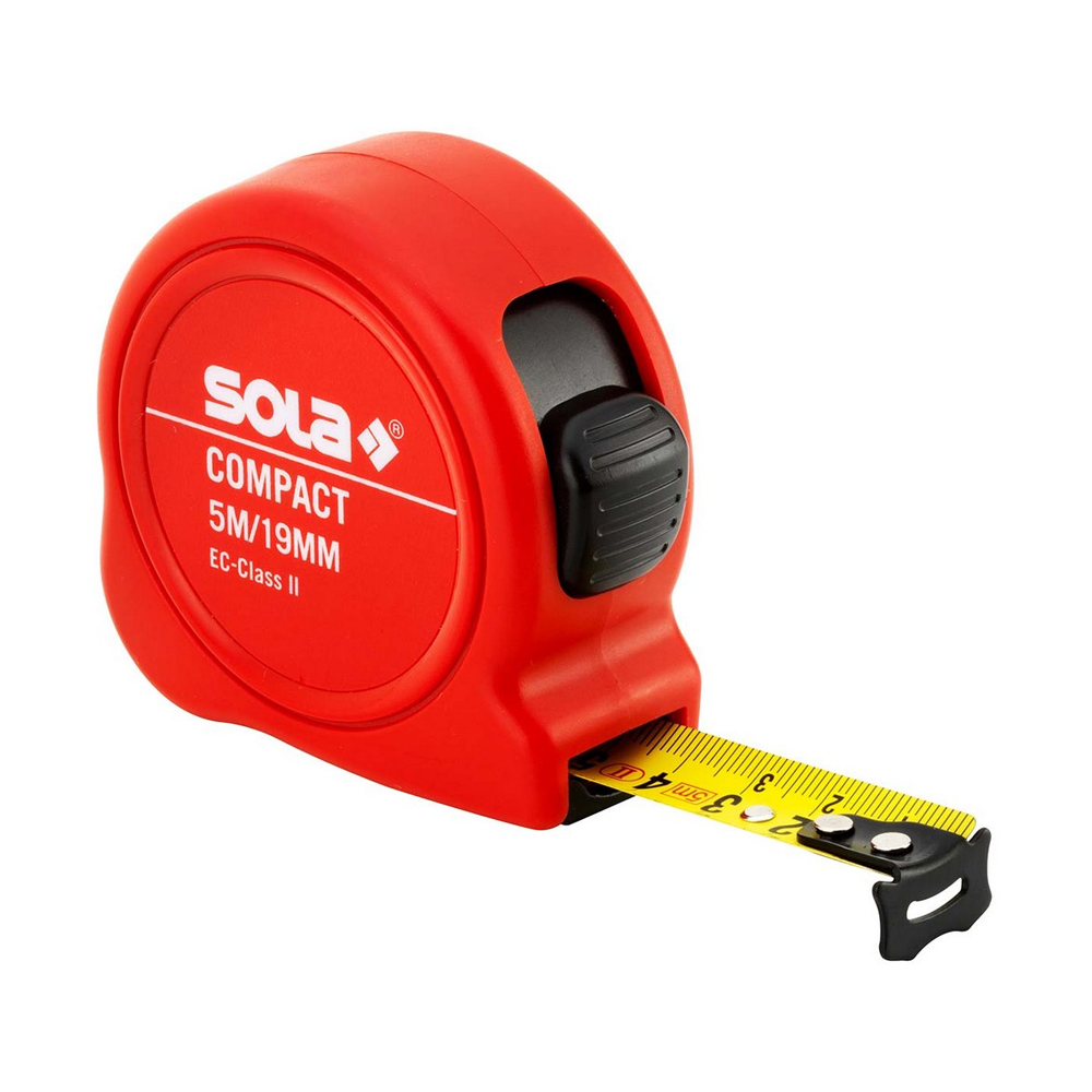 SOLA COMPACT, ΜΕΤΡΟΤΑΙΝΙΑ ΚΟΚΚΙΝΗ 5m