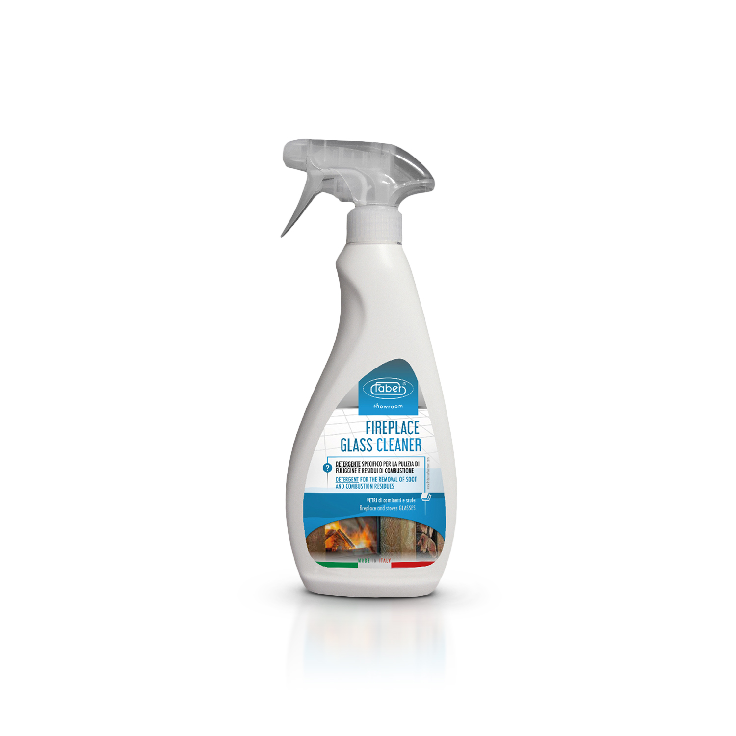 ΚΑΘΑΡΙΣΤΙΚΟ ΠΟΡΤΑΣ ΤΖΑΚΙΟΥ FIREPLACE GLASS CLEANER, FABER [500ml]