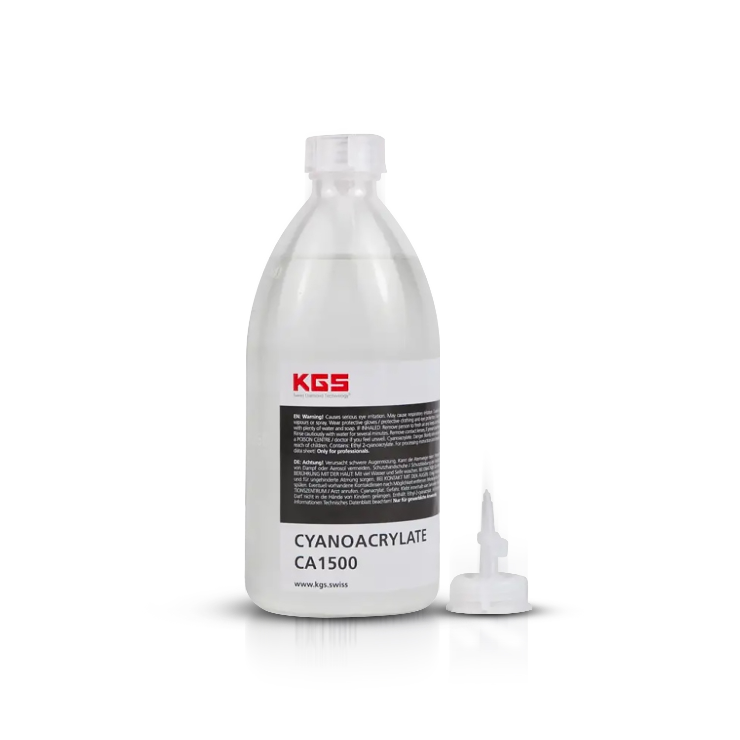KGS CYANOACRYTATE CA 1500 ΚΟΛΛΑ 500ml 19259