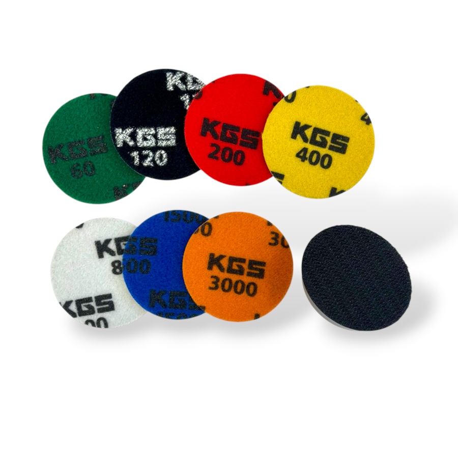 PROXXON Διαμαντόδισκοι Λείανσης Φ50mm Grit 60-3000 7τεμ 28679